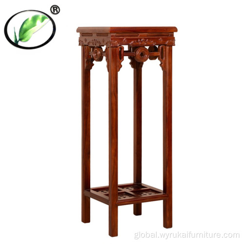 Flower Stand Series solid wood Diagonal square table Manufactory